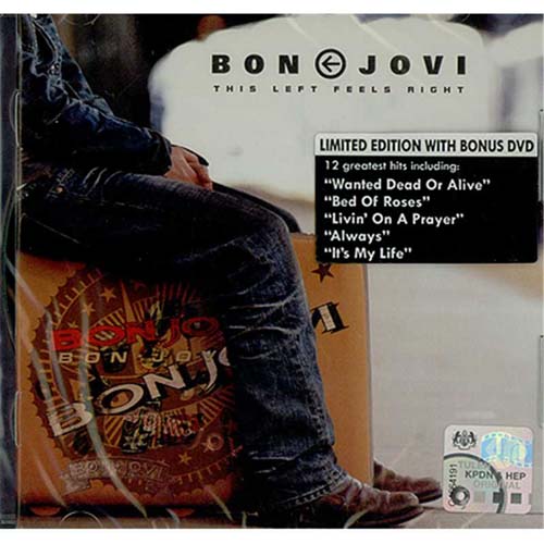 Bon Jovi This Left Feels Right サイン入り Bon Jovi - This Left Feels Right - Amazon.com Music